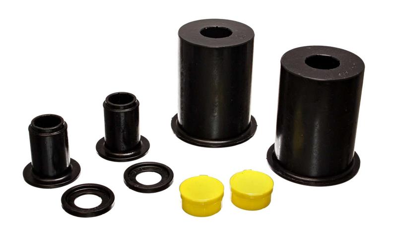 Ford Mustang Control Arm Bushings - Front - Energy Suspension - Hyper-Flex Performance Polyurethane - Black - `05-`13
